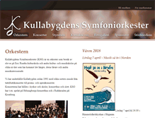 Tablet Screenshot of kullasymfoni.se